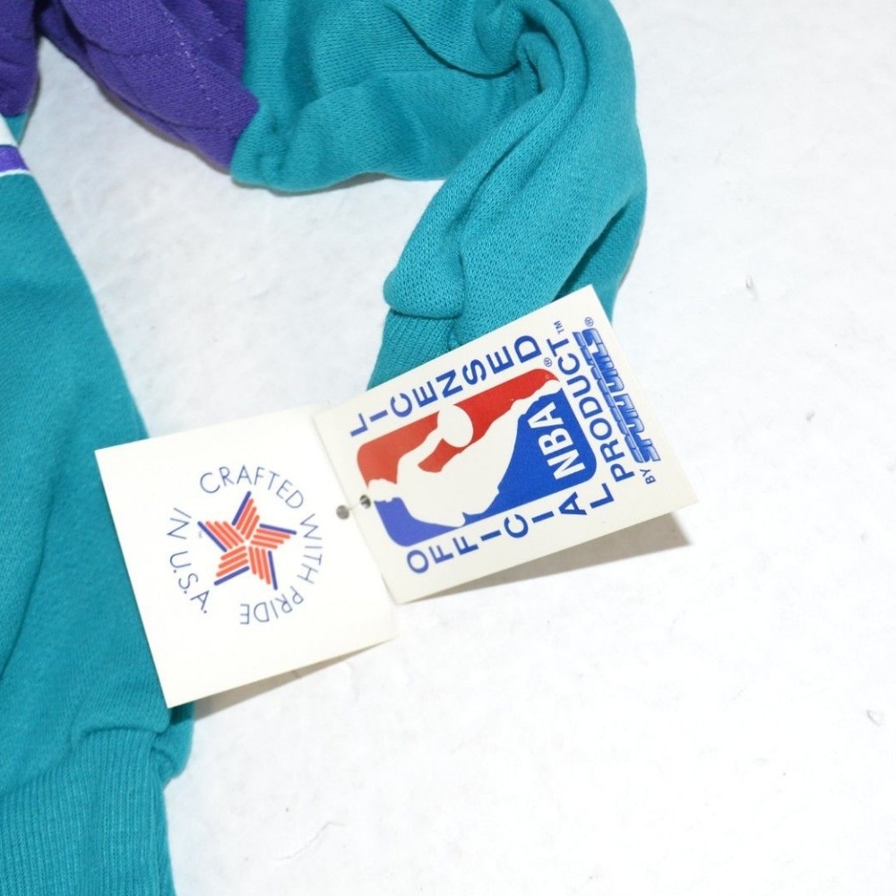 Vintage 1993 Charlotte Hornets Youth Sweatsuit Boys Sizes 6 & 7 - Picture 3 of 6